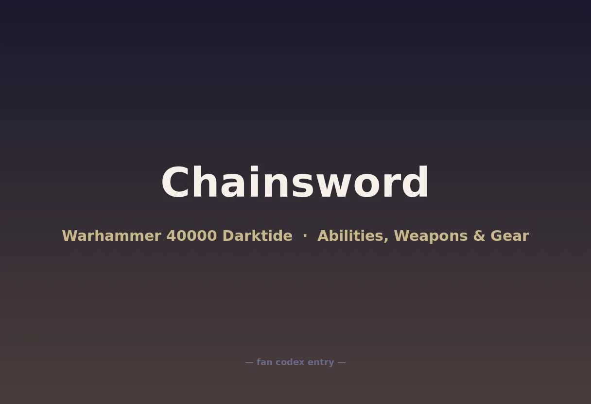 Chainsword