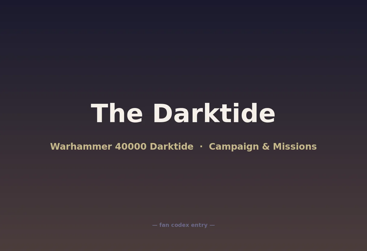 The Darktide