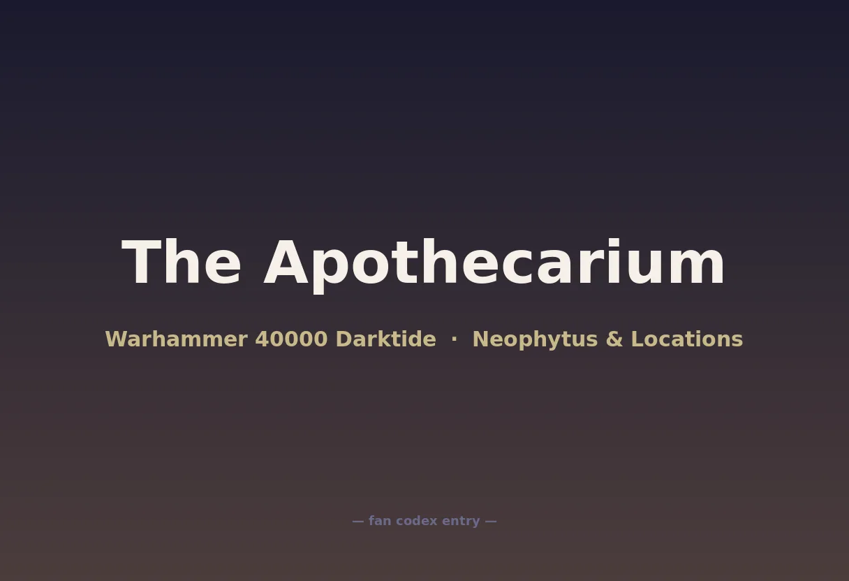 The Apothecarium